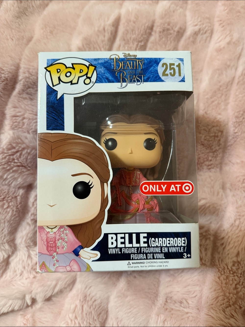 Funko Belle Vinyl Figure – Pink and Gold Dress